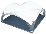 Арочный шатер ARCH RT25/5